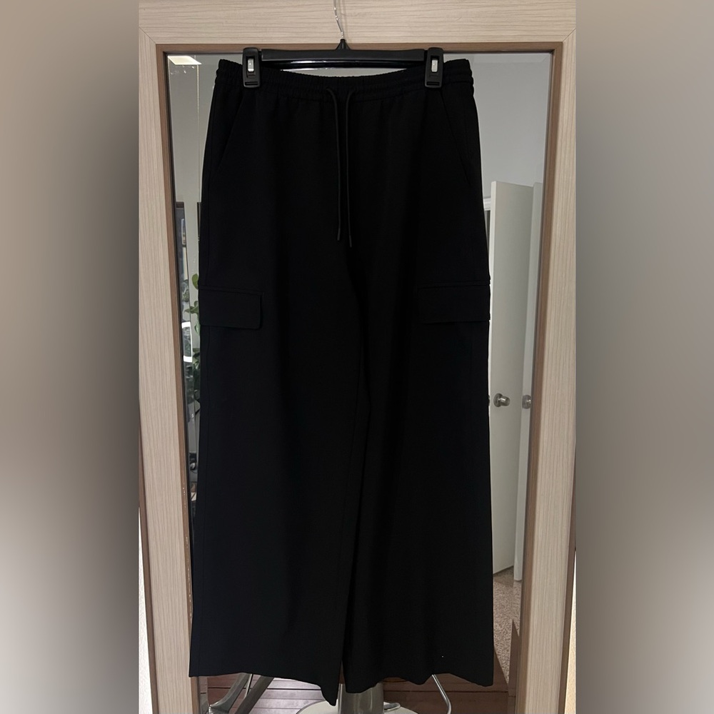 Athleta Classic Black Wide Leg Pants